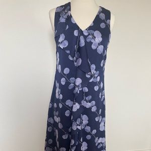 Banana Republic size 2 sleeveless blue dress